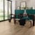 Oak look vinyl flooring for dining room